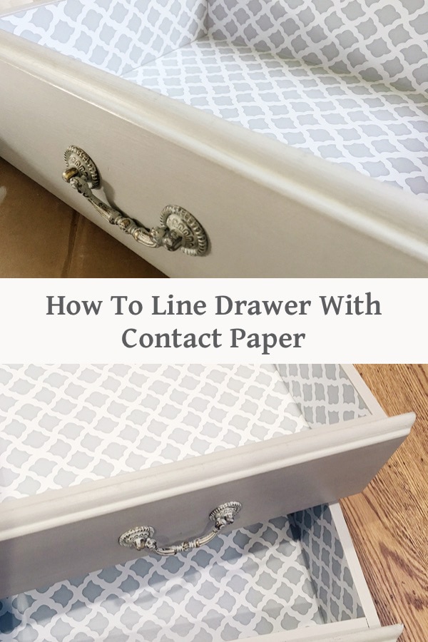 how to line any drawer with contact paper #contactpaper #wallpaper #drawerliner #diy