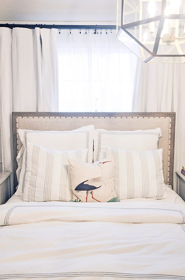 pottery barn toulouse bed beddings make the bed