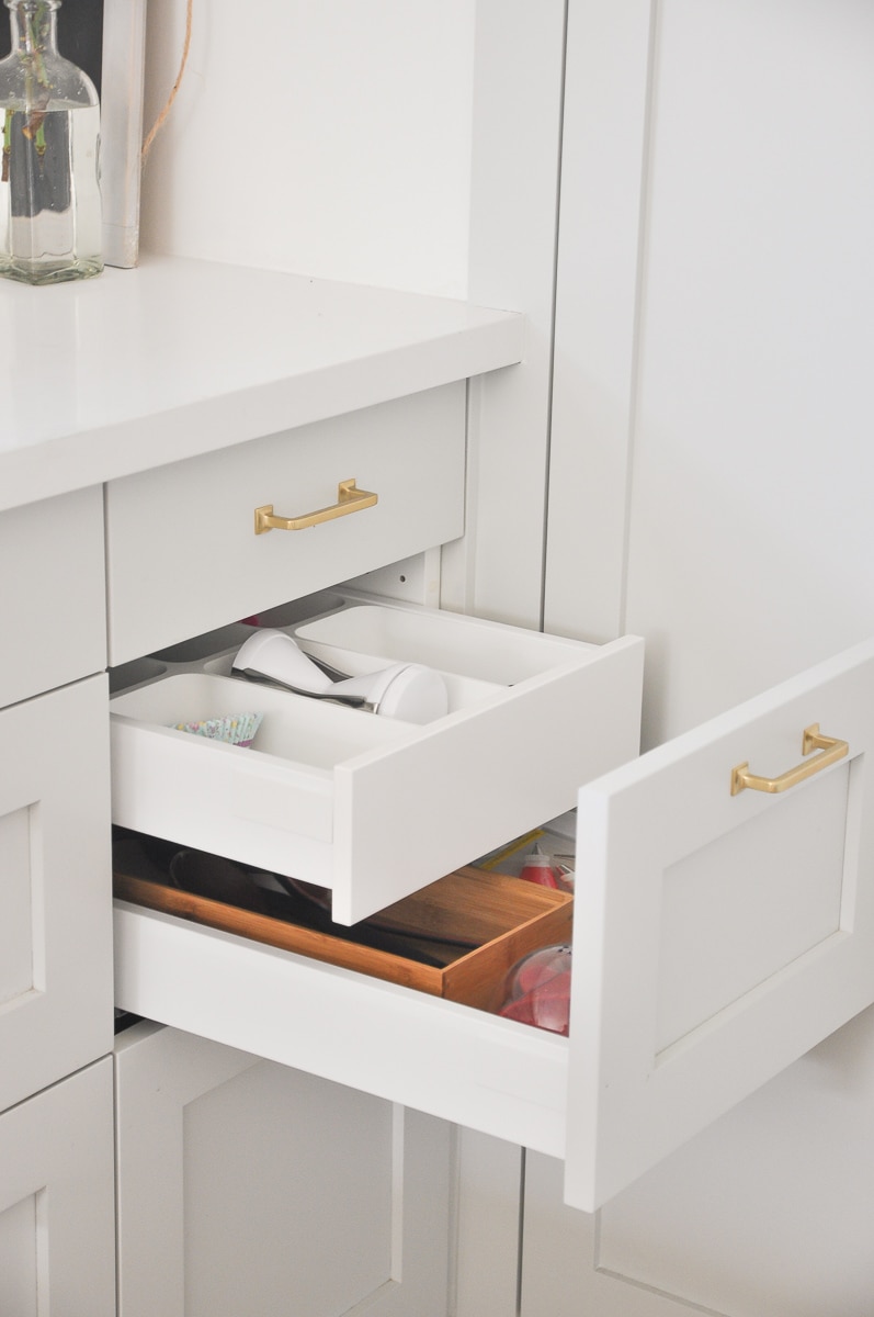 IKEA kitchen drawer organizer for kitchen gadgets 