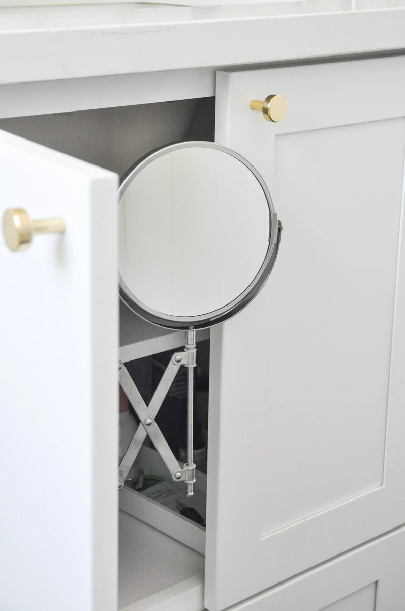 diy bathroom vanity mirror installation ikea frack mirror hack