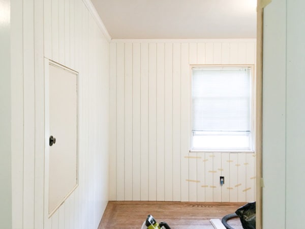 DIY Vertical Shiplap Wall & Cost Breakdown - Hydrangea Treehouse