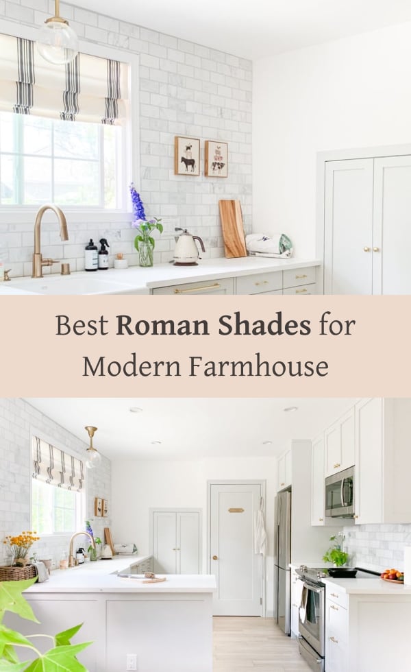 best roman shades blinds for farmhouse style homes, roman shades roundups