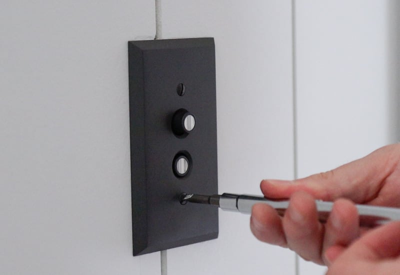 how to upgrade light switch and cover, rejuvenation push button light switch
