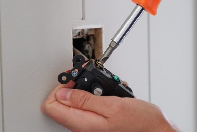 How to change light switch and cover single push button switch