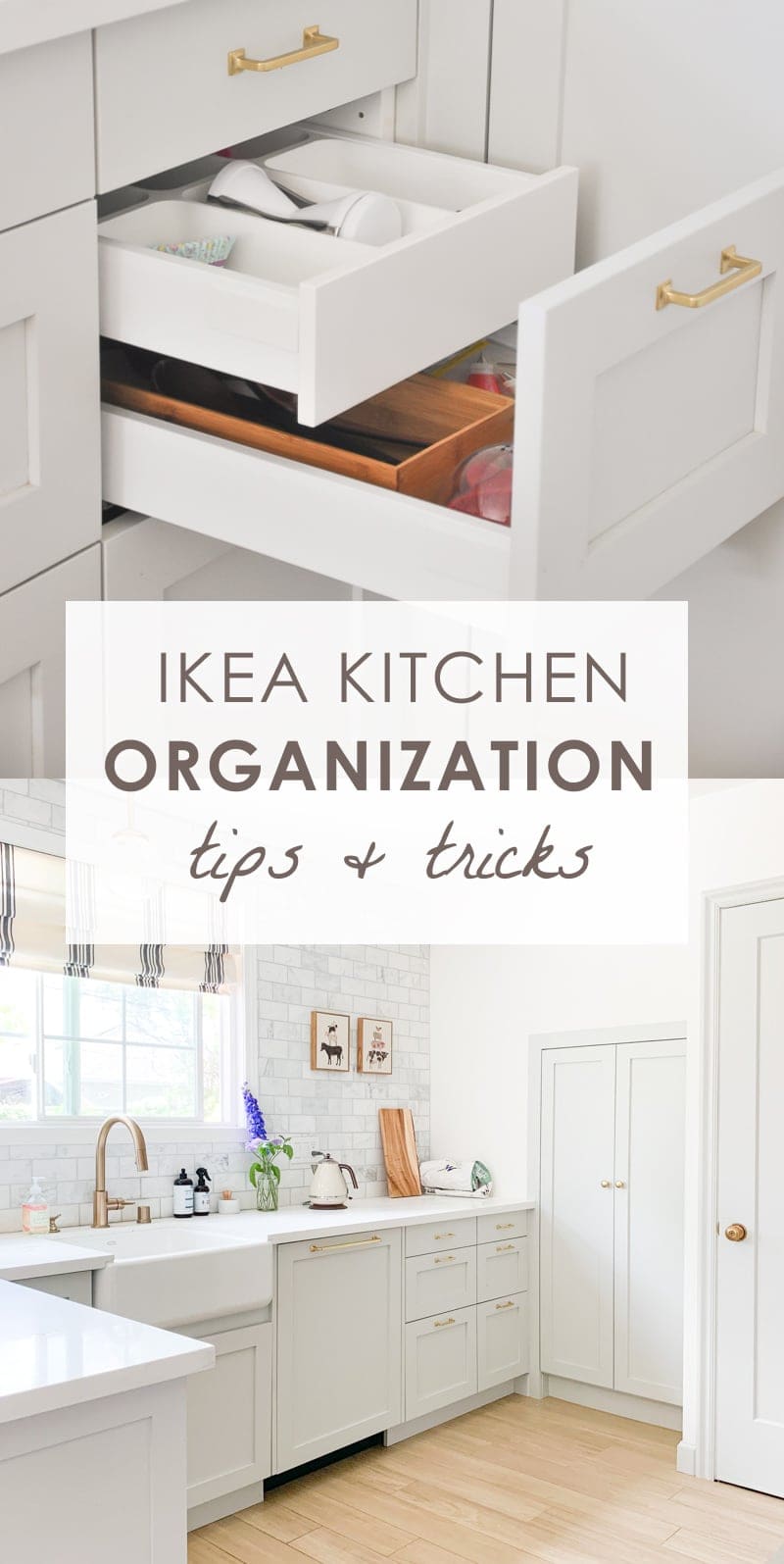 IKEA Kitchen Organization Ideas and Hacks   IKEA Kitchen Tour ...