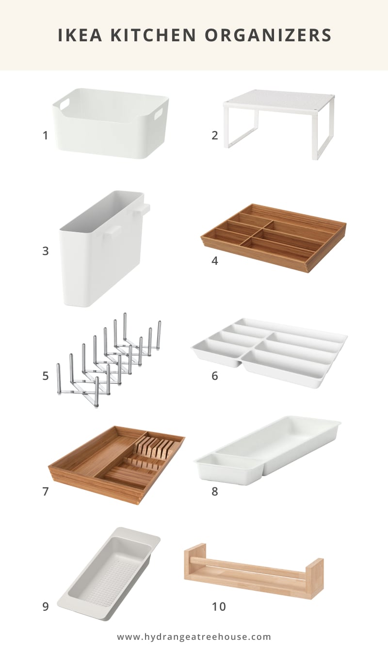 ikea kitchen cabinet organizers