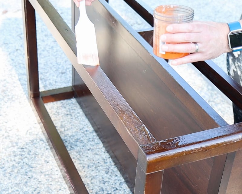 use citristrip to remove wood furniture varnish