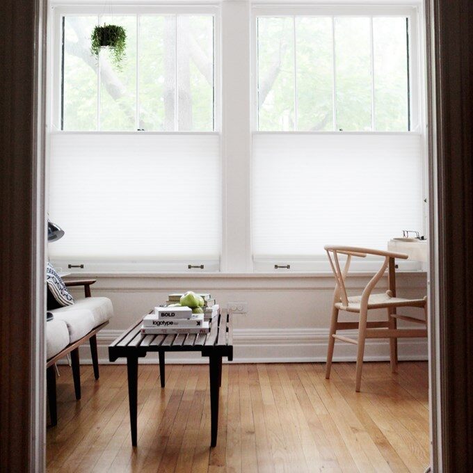 kitchen window treatment roman shade alternative cellular bottom up