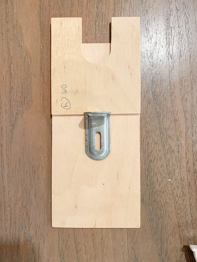 DIY hot glue gun holder tutorial