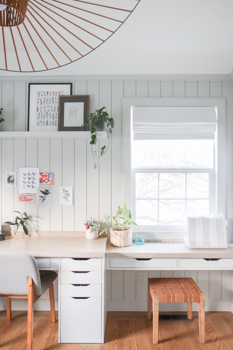 ikea sewing room guest bedroom