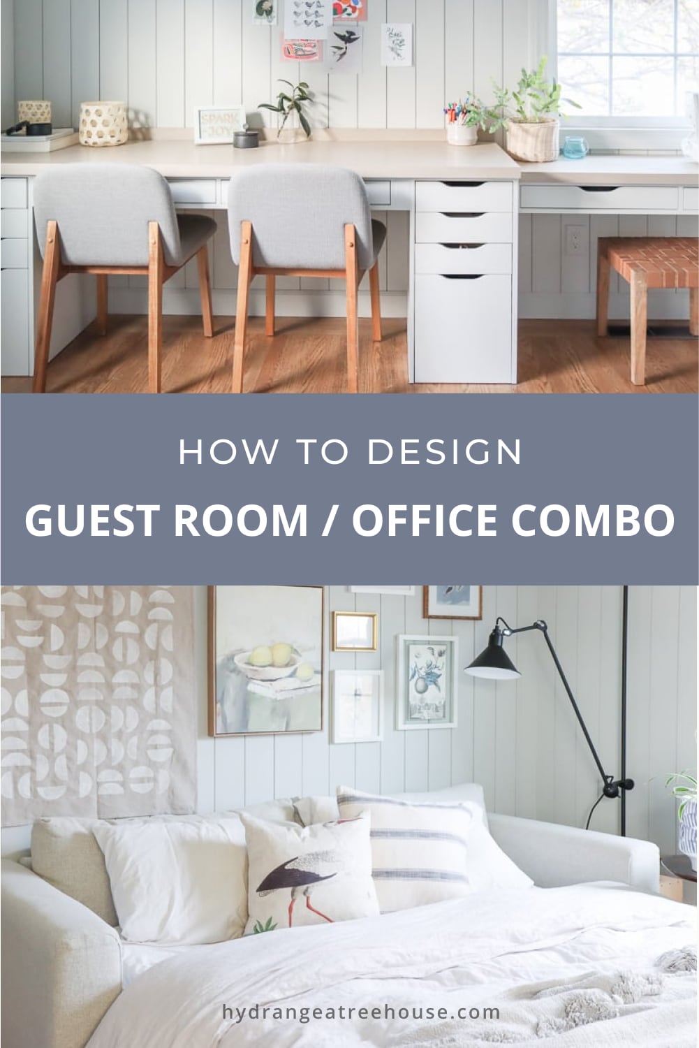 how to design guest room and office combo