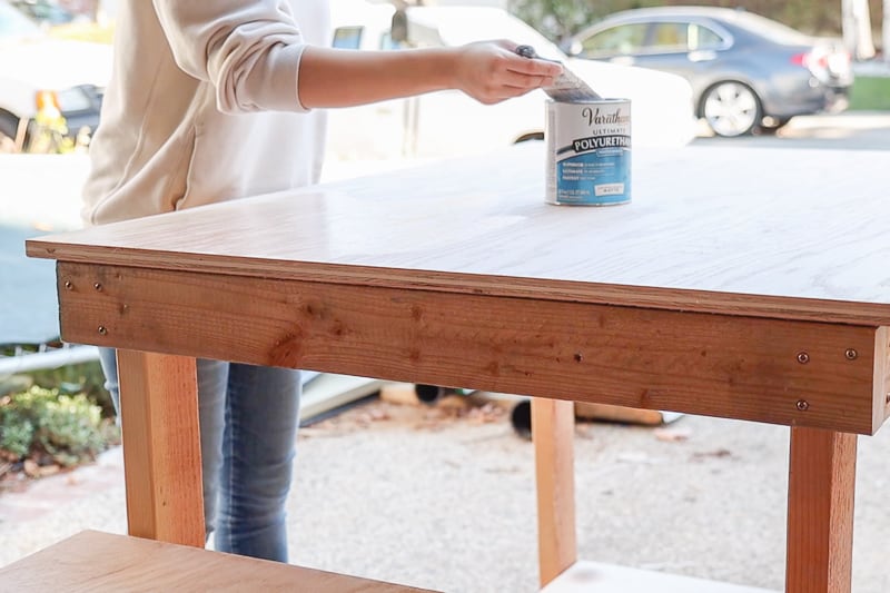 table top for DIY workbench