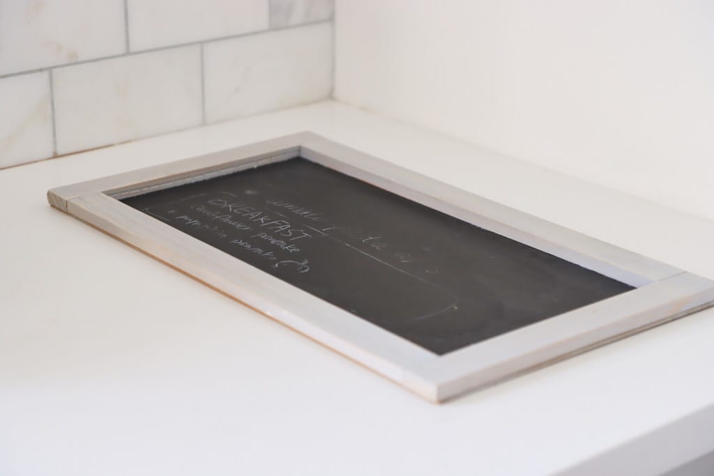 how to remove chalkboard ghosting