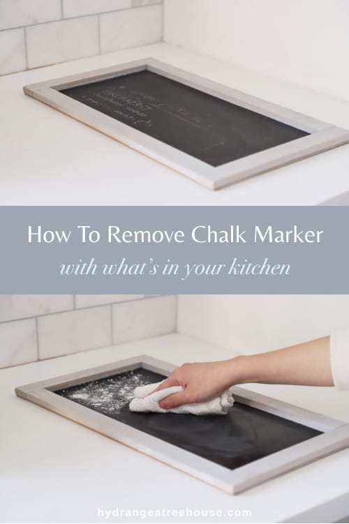 How to remove chalk marker stain from chalk wall? Vinegar did not work. :  r/CleaningTips