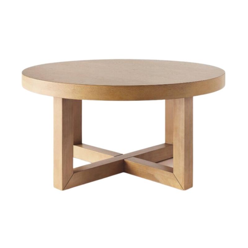 Rose Park Round Wood Coffee Table, best small round coffee table
