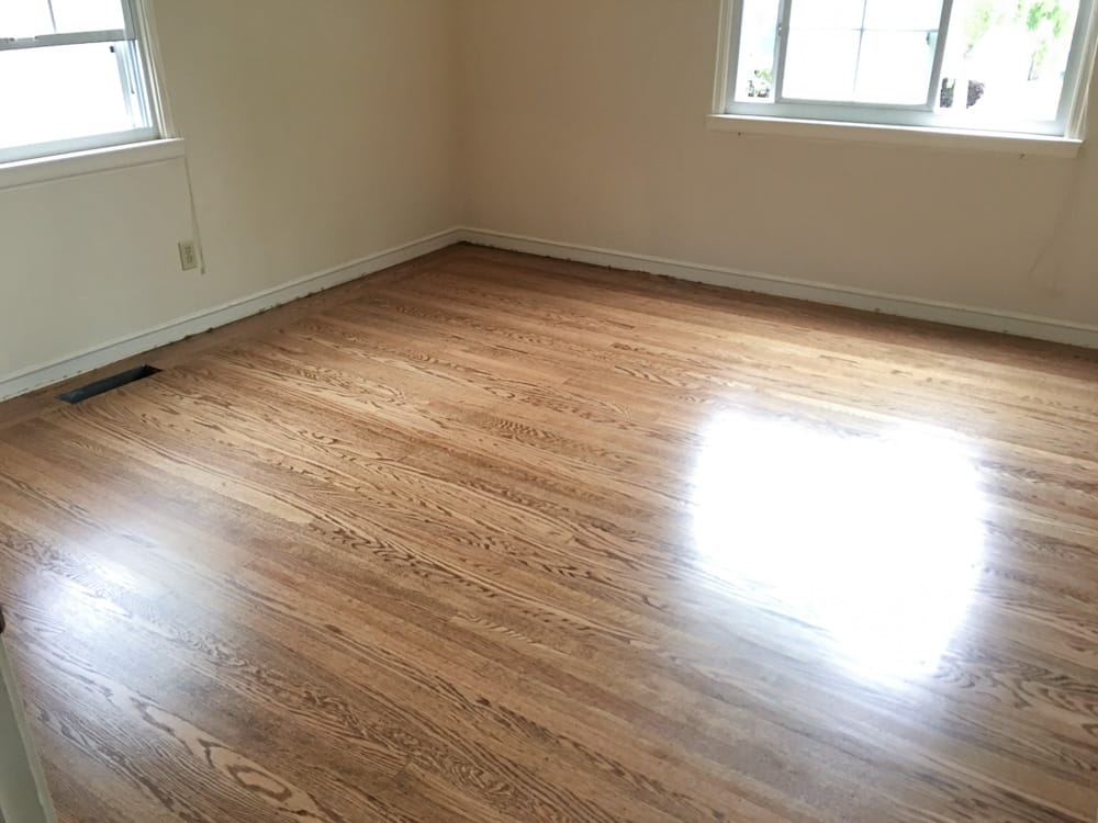 Duraseal nutmeg stain on red oak floor