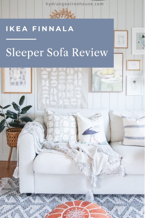 IKEA Finnala Sleeper Sofa honest review with you as a sofa bed and everyday couch